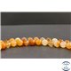 Perles facettées en cornaline de Madagascar - Rondes/10mm - Grade AB