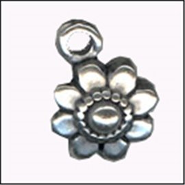 Apprêts Pampilles - Fleur/16 mm - Argenté