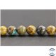 Perles en chrysocolle du Pérou - Rondes/10mm - Grade B