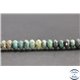 Perles facettées en chrysocolle du Pérou - Roues/7mm - Grade AB