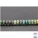 Perles facettées en chrysocolle du Pérou - Roues/7mm - Grade AB