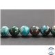 Perles en chrysocolle du Pérou - Rondes/10mm - Grade A