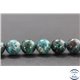 Perles en chrysocolle du Pérou - Rondes/10mm - Grade A