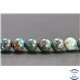 Perles en chrysocolle du Pérou - Rondes/9mm - Grade A