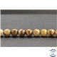 Perles en bois pétrifié de Madagascar - Rondes/10mm - Grade A