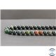Perles en jaspe sanguin (héliotrope) d'Australie - Rondes/8mm - Grade A