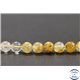Perles en quartz dendritique du Brésil - Rondes/8mm - Grade A