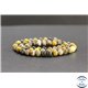 Perles en jaspe bourdon d'Indonésie - Rondes/6mm - Grade AB+