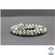 Perles en serpentine du Canada - Rondes/6mm - Grade AB+