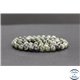 Perles en serpentine du Canada - Rondes/6mm - Grade AB+