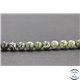 Perles en serpentine du Canada - Rondes/6mm - Grade AB+