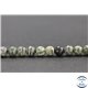 Perles en serpentine du Canada - Rondes/6mm - Grade AB+