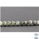 Perles en serpentine du Canada - Rondes/6mm - Grade AB+