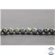 Perles en serpentine du Canada - Rondes/6mm - Grade AB+