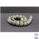 Perles en serpentine du Canada - Rondes/10mm - Grade AB+
