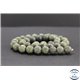 Perles en serpentine du Canada - Rondes/10mm - Grade AB+