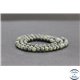 Perles en serpentine du Canada - Rondes/4mm - Grade AB+