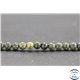 Perles en serpentine du Canada - Rondes/4mm - Grade AB+