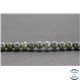 Perles en serpentine du Canada - Rondes/4mm - Grade AB+