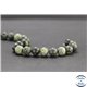 Perles en serpentine du Canada - Rondes/8mm - Grade AB+