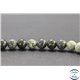 Perles en serpentine du Canada - Rondes/8mm - Grade AB+