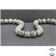 Perles en serpentine du Canada - Rondes/12mm - Grade AB+