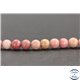 Perles en rhodonite - Rondes/6mm