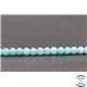 Perles en amazonite du Pérou - Rondes/4mm - Grade AA