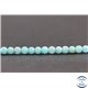 Perles en amazonite du Pérou - Rondes/4mm - Grade AA