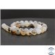 Perles en agate dendritique du Brésil - Rondes/10mm - Grade A