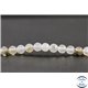Perles en agate dendritique du Brésil - Rondes/6mm - Grade A