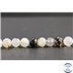 Perles en agate dendritique du Brésil - Rondes/8mm - Grade A