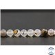 Perles en agate dendritique du Brésil - Rondes/8mm - Grade A