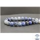 Perles en aventurine bleue - Rondes/10mm - Grade AB