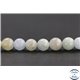Perles en aigue-marine d'Afrique du Sud - Rondes/8mm - Grade B+