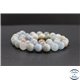 Perles en aigue-marine d'Afrique du Sud - Rondes/10mm - Grade B+