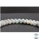 Perles en aigue-marine d'Afrique du Sud - Rondes/10mm - Grade B+