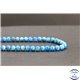 Perles en apatite light de Madagascar - Rondes/6mm - Grade A+