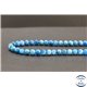 Perles en apatite light de Madagascar - Rondes/6mm - Grade A+