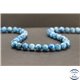 Perles en apatite light de Madagascar - Rondes/8mm - Grade A