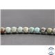 Perles en chrysocolle du Pérou - Rondes/6mm - Grade AB