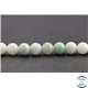 Perles en jadéite de Birmanie - Rondes/8mm - Grade AB