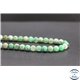 Perles en chrysoprase d'Australie - Rondes/6mm - Grade A+