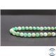 Perles en chrysoprase d'Australie - Rondes/6mm - Grade A+