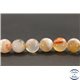 Perles en sardonyx de Madagascar - Rondes/10mm - Grade A