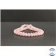 Perles facettées en quartz rose de Madagascar - Rondes/6mm - Grade A