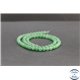 Perles dépolies en aventurine verte d'Inde - Rondes/4mm