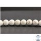 Perles en magnésite du Brésil - Rondes/10mm