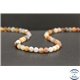 Perles en sardonyx de Madagascar - Rondes/6mm - Grade A