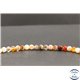 Perles en sardonyx de Madagascar - Rondes/6mm - Grade A